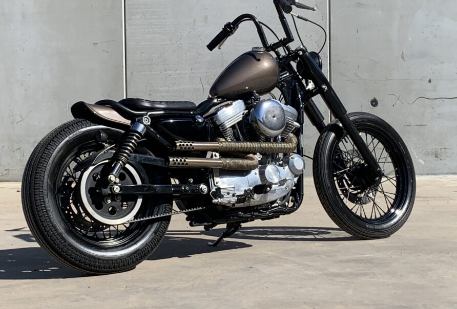 Harley Davidson 1200 CUSTOM OLD SCHOOL BOBBER STYLE