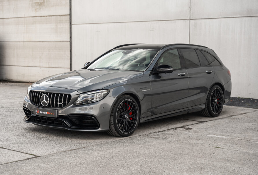 Mercedes-Benz C 63 AMG S - Lichte Vracht -  Burmeister - Pano - Head-up - 360° - Sportexhaust