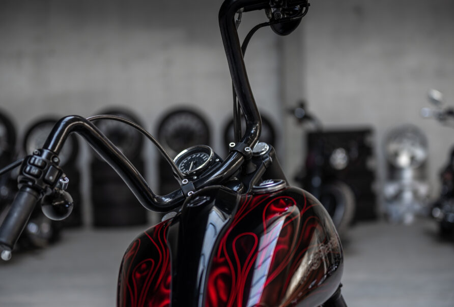 WAREGEM MOTORS HARLEY DAVIDSON BLACKLINE DYNA SREAMING EAGLE VANCE HINES 01