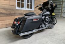 Harley Davidson street glide streetglide ape hanger matt black mattblack waregemmotors waregem motors02