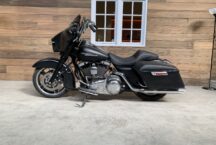 Harley Davidson street glide streetglide ape hanger matt black mattblack waregemmotors waregem motors03