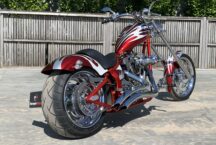 SAXON SS HARLEY DAVIDSON REDFLAMES CUSTOM04