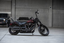 WAREGEM MOTORS HARLEY DAVIDSON BLACKLINE DYNA SREAMING EAGLE VANCE HINES 03