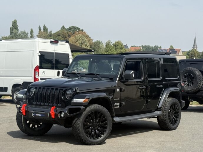 Jeep Wrangler Sahara Unlimited "Sky One Touch Powertop" Lichte vracht