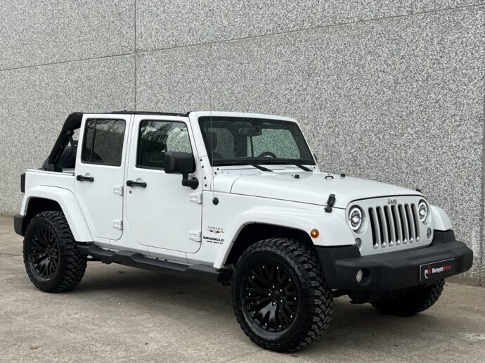 Jeep Wrangler 5 deurs Cabrio Hardtop softtop Automaat gps Leder Xenon