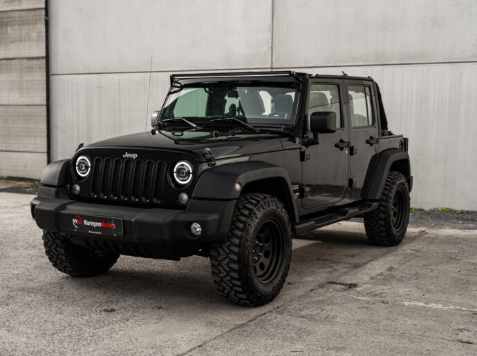 Jeep Wrangler Sport Unlimited 2.8 CRD - Soft Top - Manueel - Front Led Bar