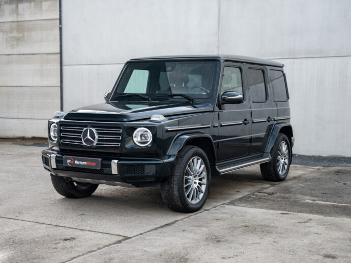Mercedes G400 AMG Manufaktur interieur brown LICHTE VRACHT