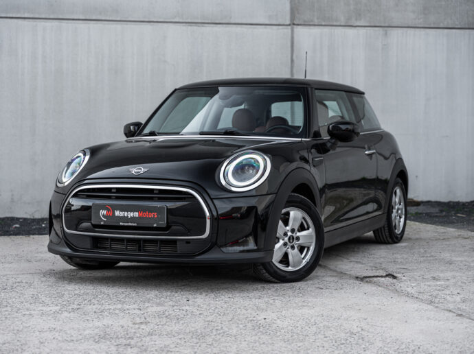 Mini Cooper One | cognac interieur | union jack