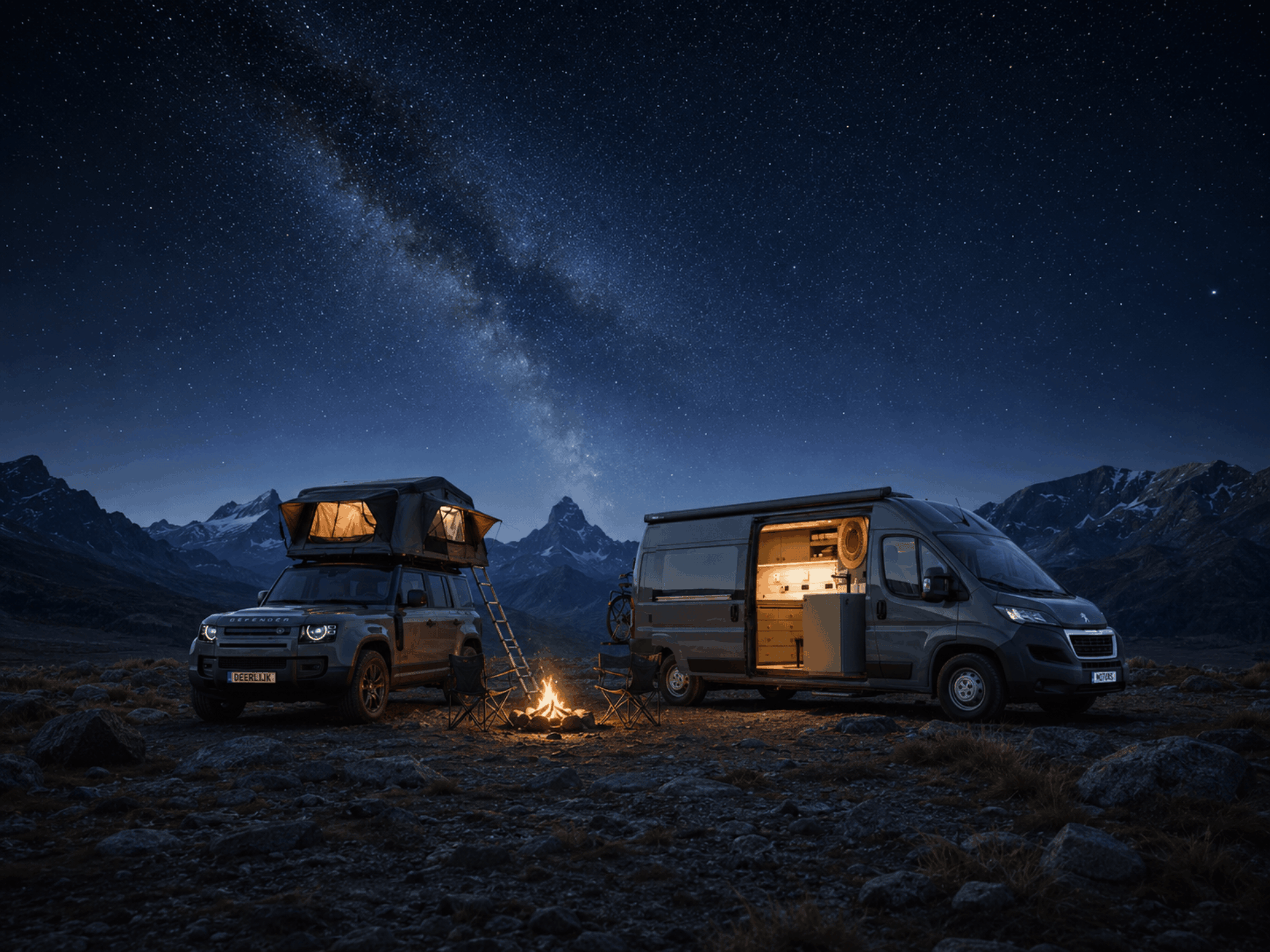 Auto, camper of moto, met welk adventure kunnen we je op op weg helpen?